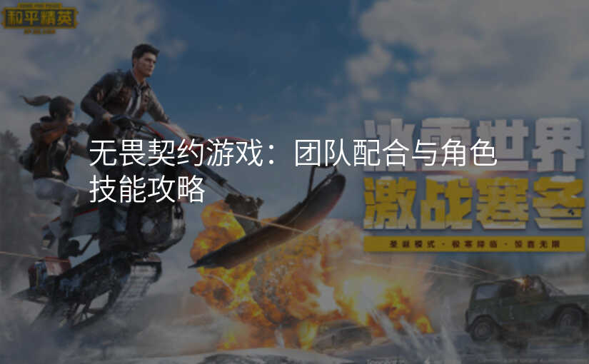 无畏契约游戏:团队配合与角色技能攻略