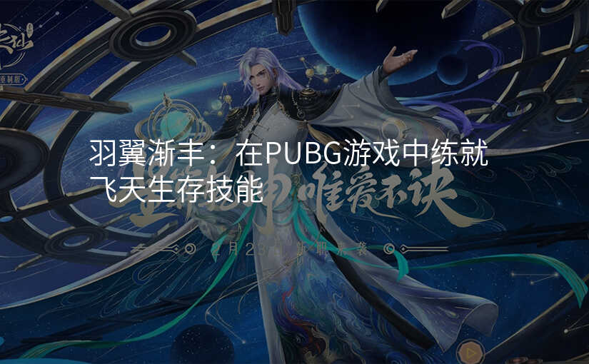 羽翼渐丰:在PUBG游戏中练就飞天生存技能