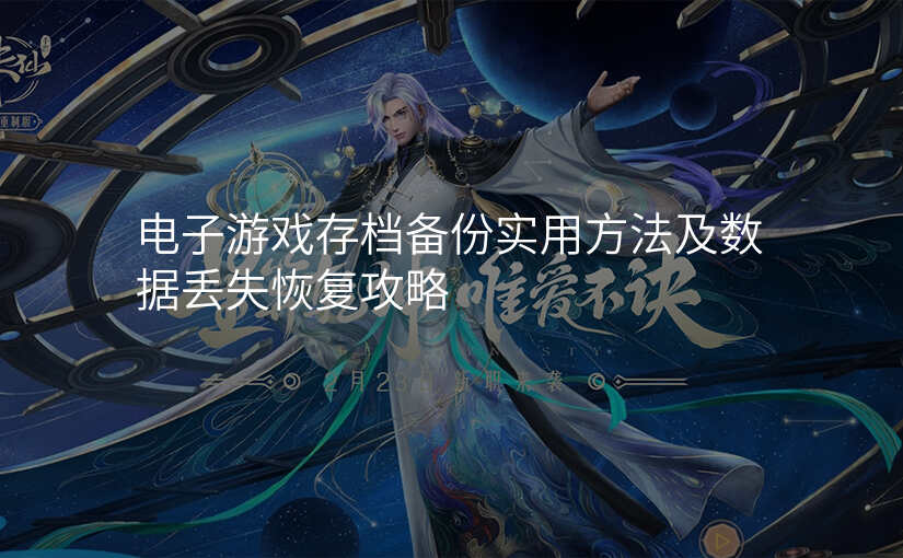 电子游戏存档备份实用方法及数据丢失恢复攻略