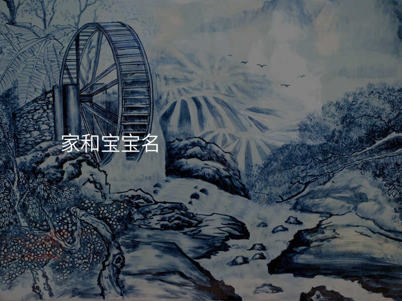家和宝宝名