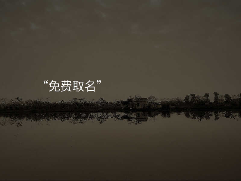 “免费取名”