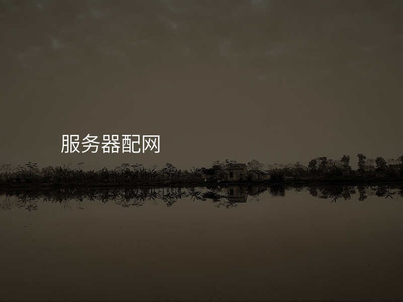 服务器配网