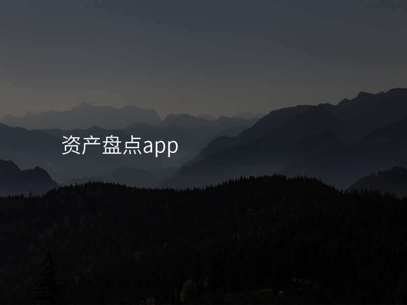 资产盘点app