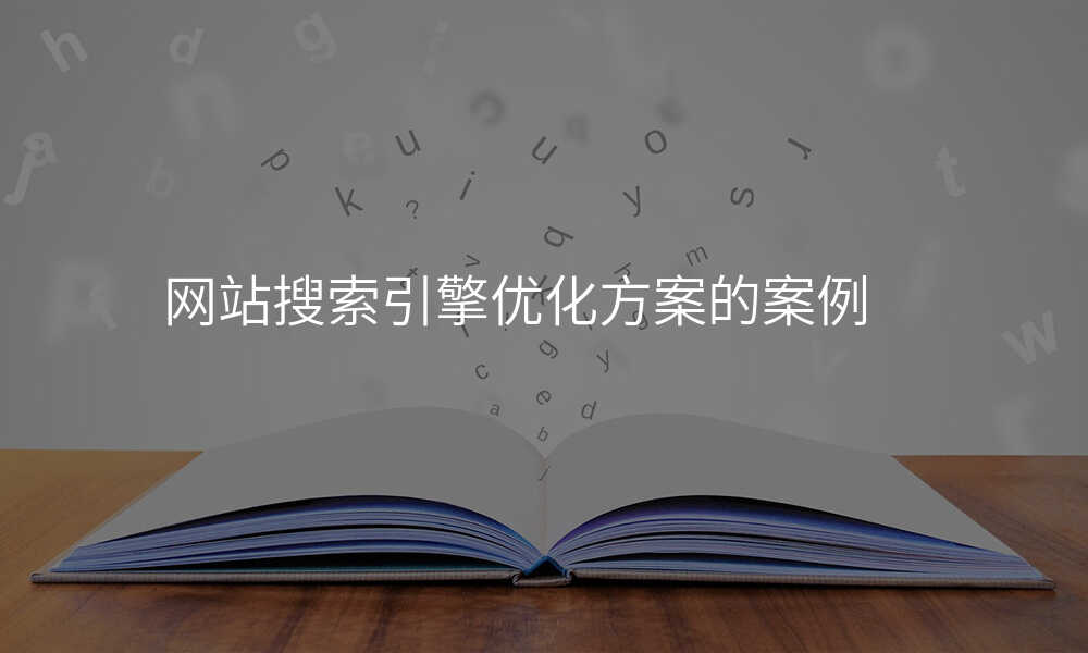 网站搜索引擎优化方案的案例
