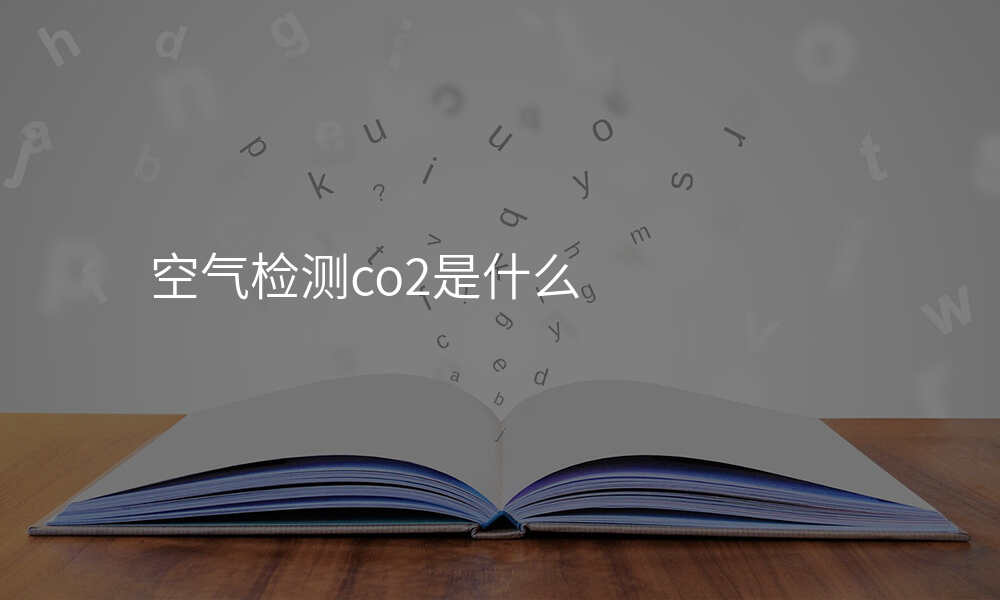 空气检测co2是什么
