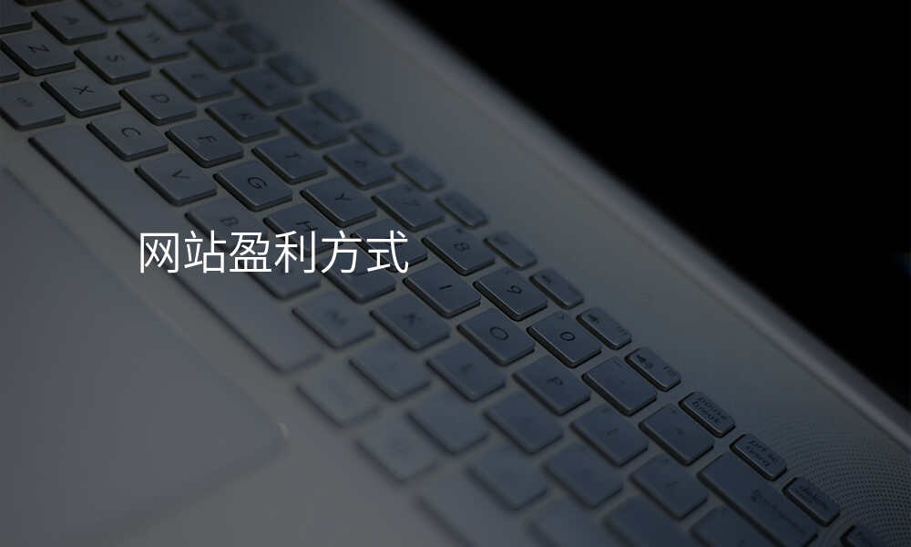 网站盈利方式