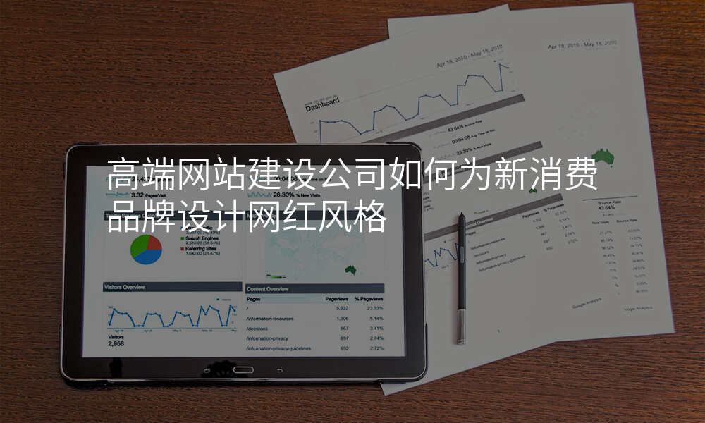 高端网站建设公司如何为新消费品牌设计网红风格