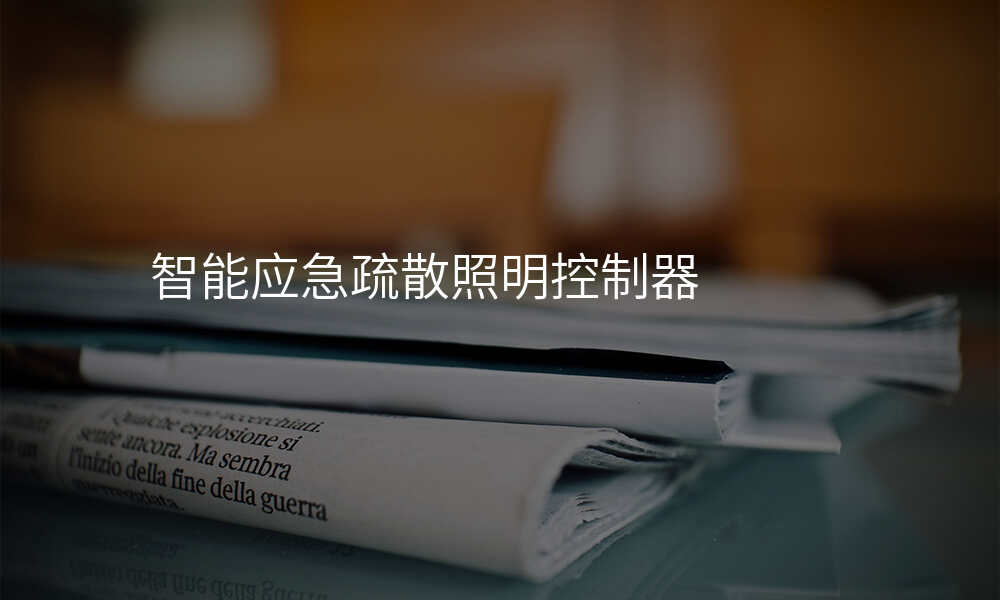智能应急疏散照明控制器