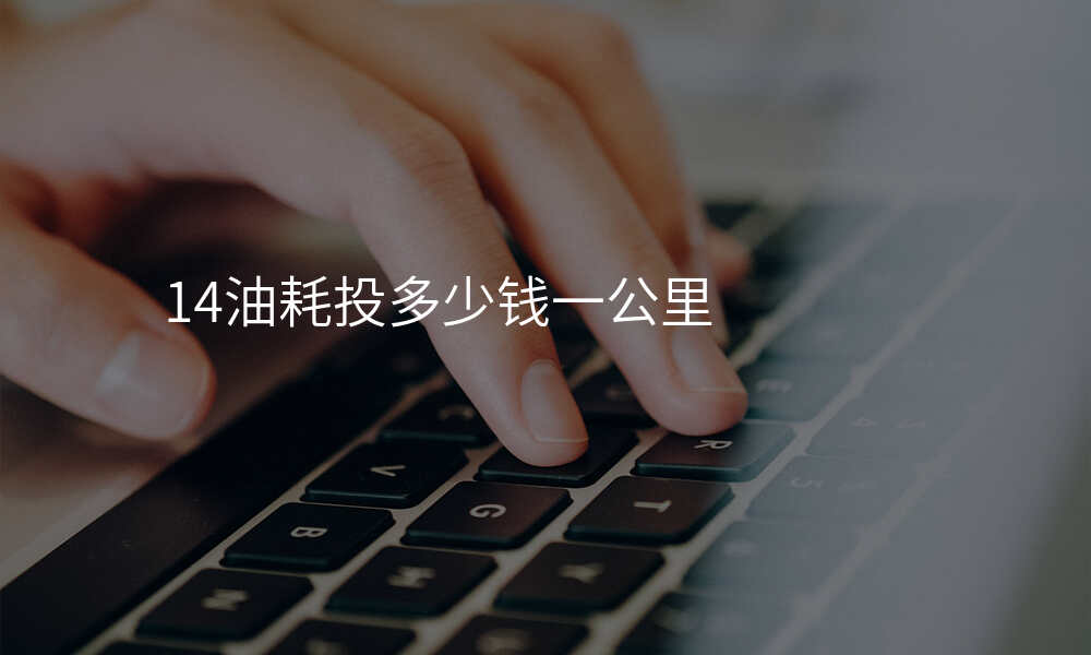 14油耗投多少钱一公里