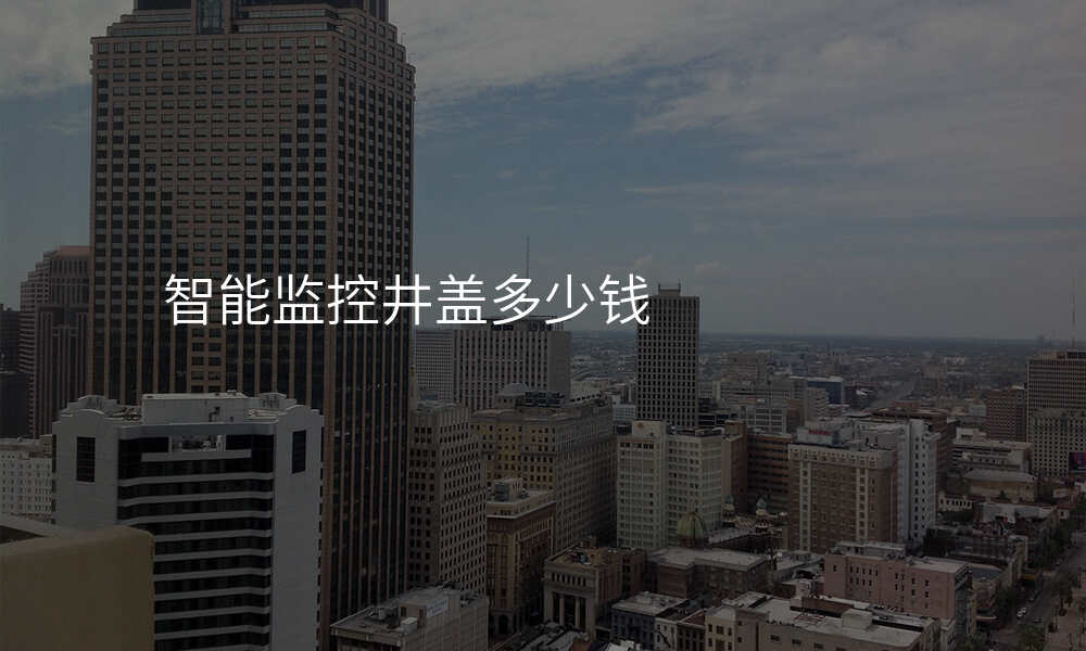 智能监控井盖多少钱
