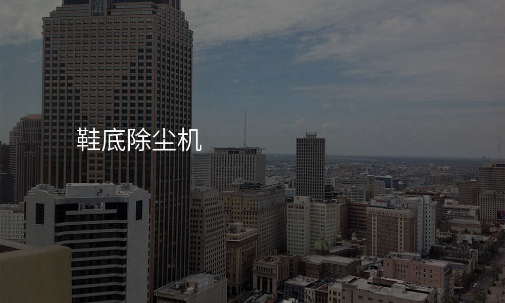 鞋底除尘机