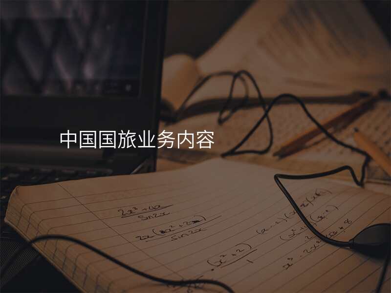 中国国旅业务内容