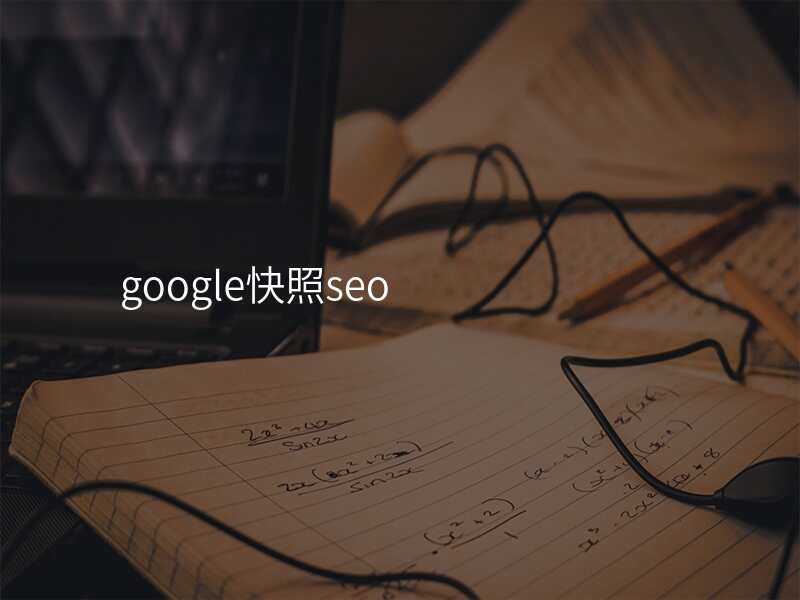 google快照seo