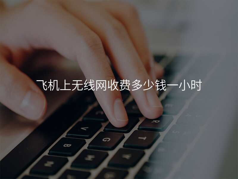飞机上无线网收费多少钱一小时