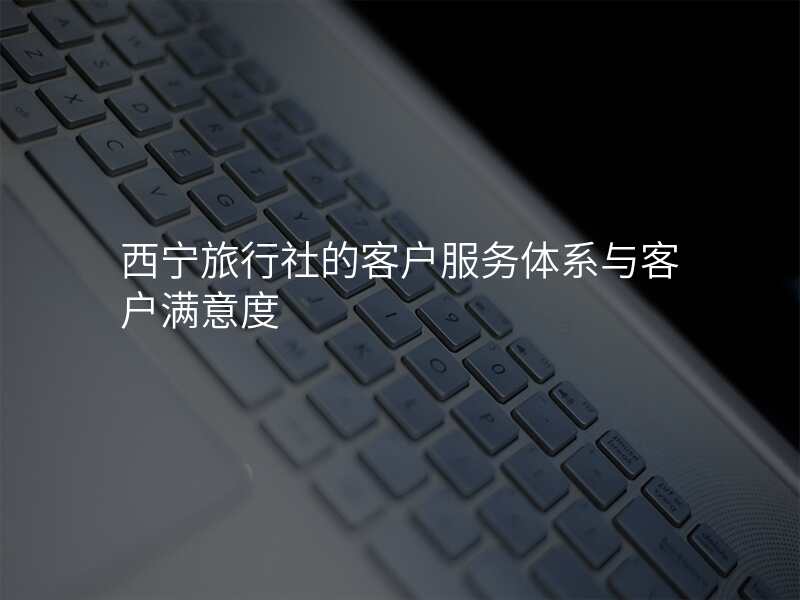 西宁旅行社的客户服务体系与客户满意度