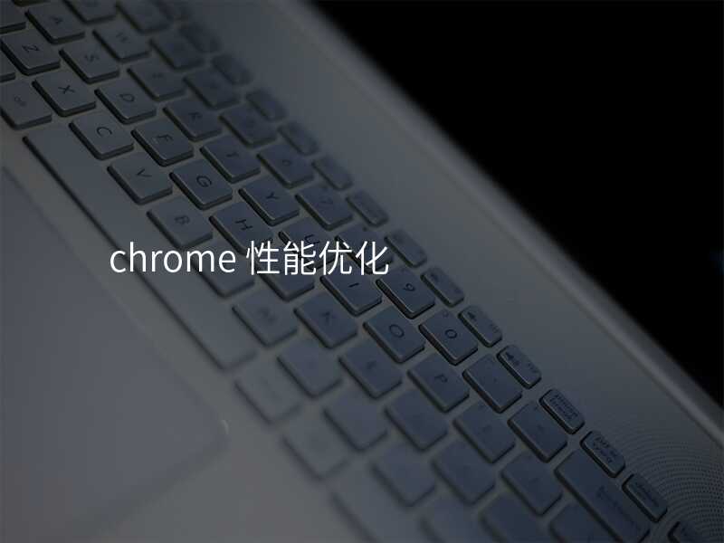 chrome 性能优化
