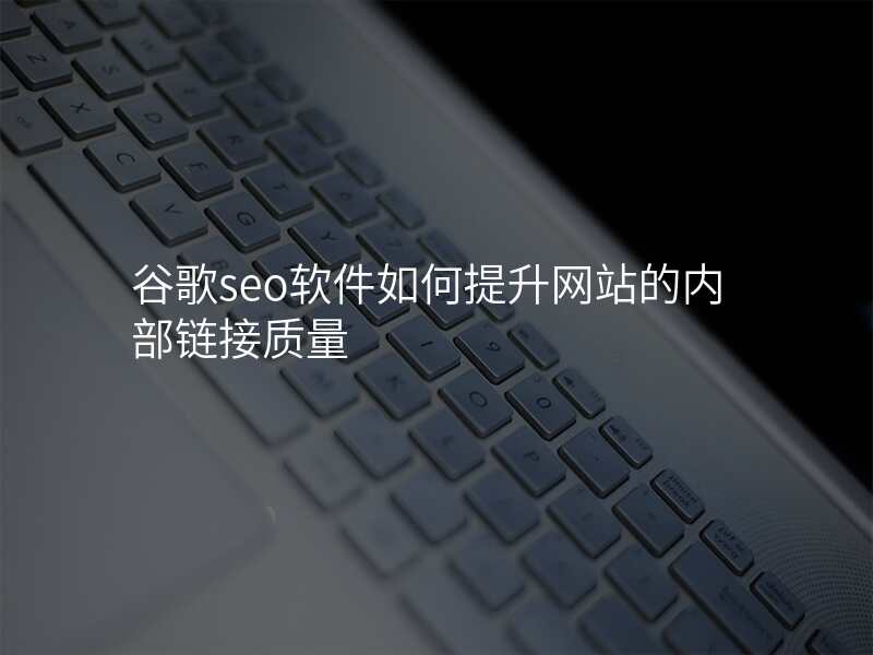 谷歌seo软件如何提升网站的内部链接质量