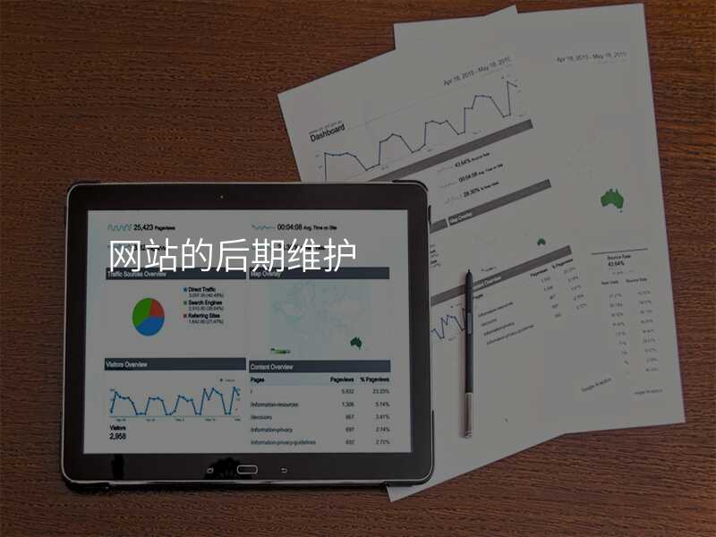 网站的后期维护