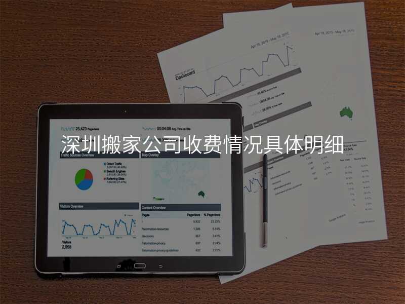 深圳搬家公司收費情況具體明細