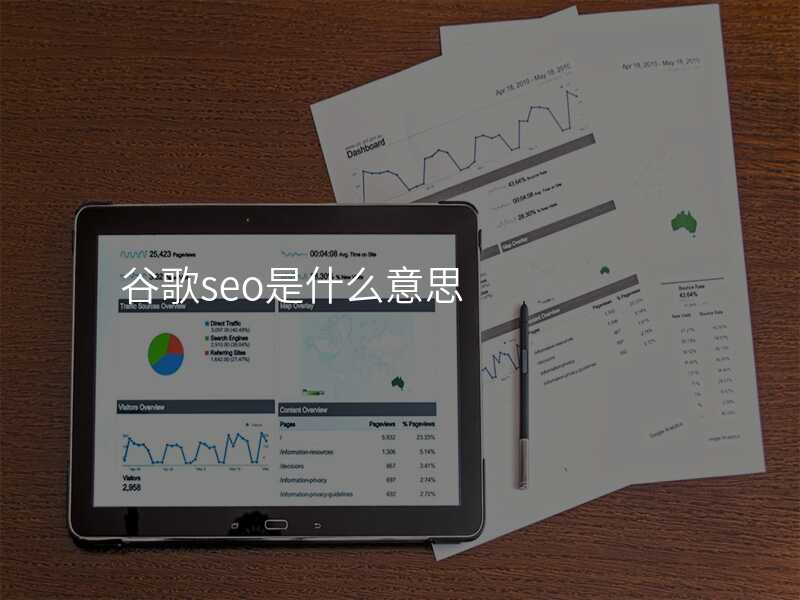 谷歌seo是什么意思