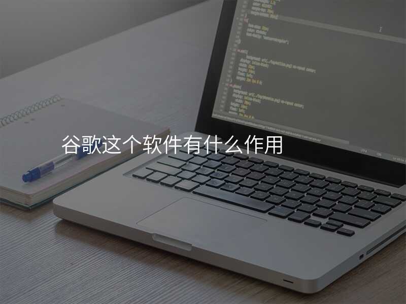 谷歌这个软件有什么作用