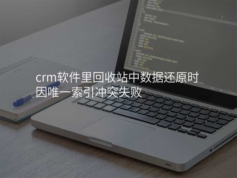 crm软件里回收站中数据还原时因唯一索引冲突失败