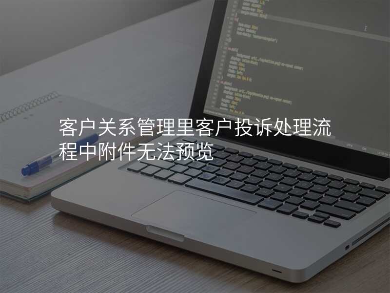 客户关系管理里客户投诉处理流程中附件无法预览