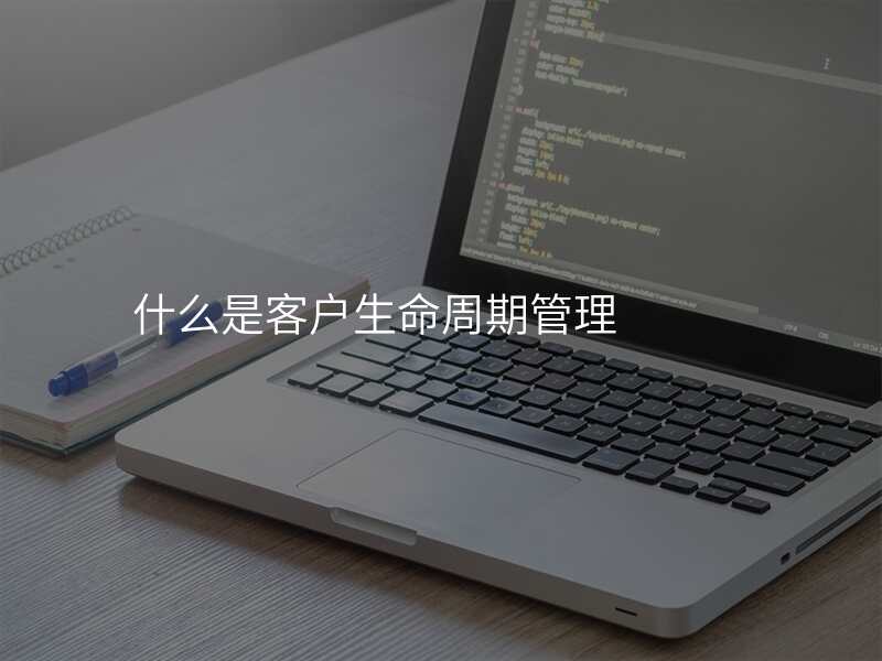 什么是客户生命周期管理