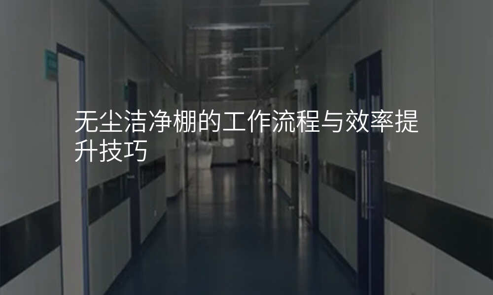 无尘洁净棚的工作流程与效率提升技巧