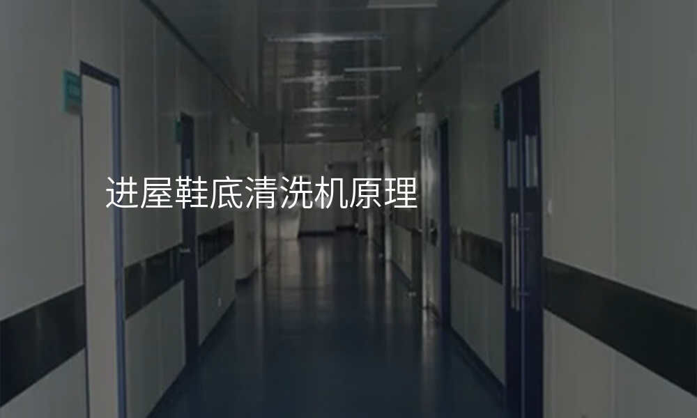 进屋鞋底清洗机原理