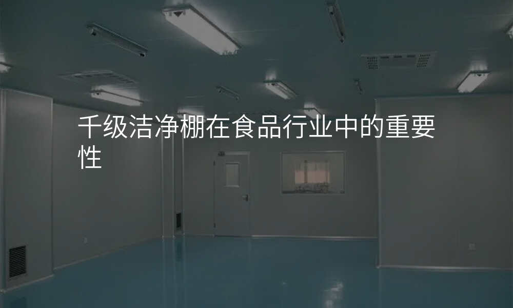 千级洁净棚在食品行业中的重要性