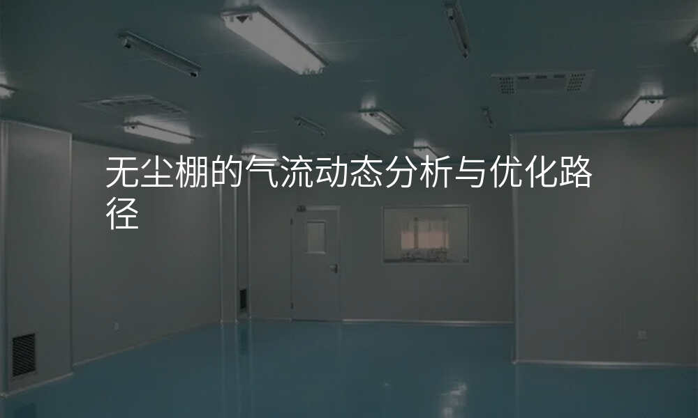无尘棚的气流动态分析与优化路径