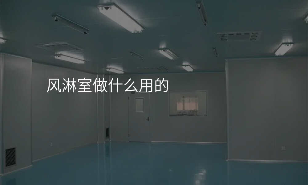 风淋室做什么用的