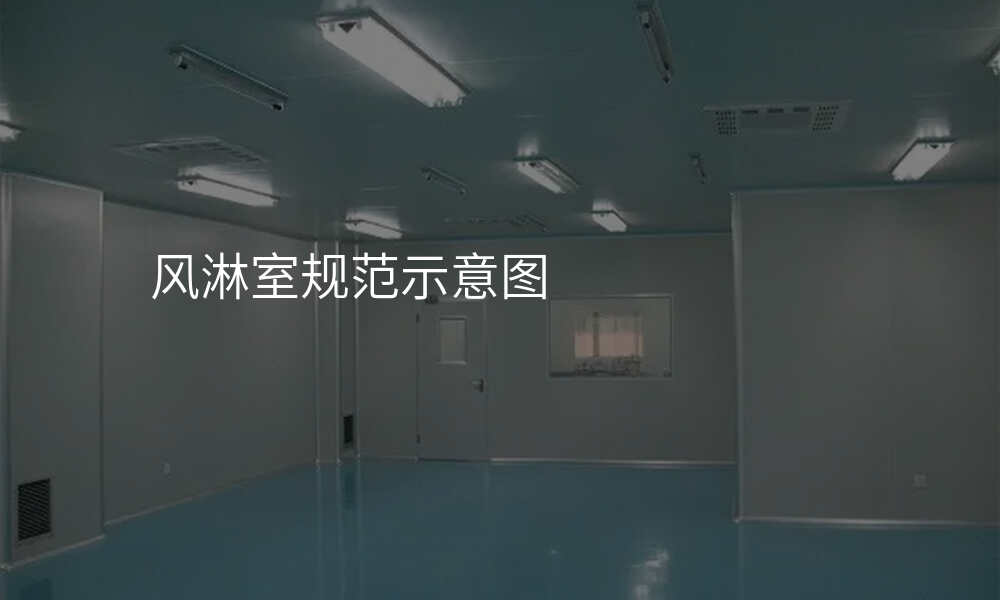 风淋室规范示意图