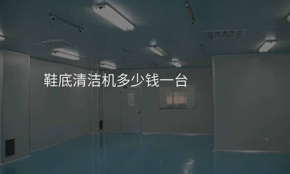 鞋底清洁机多少钱一台
