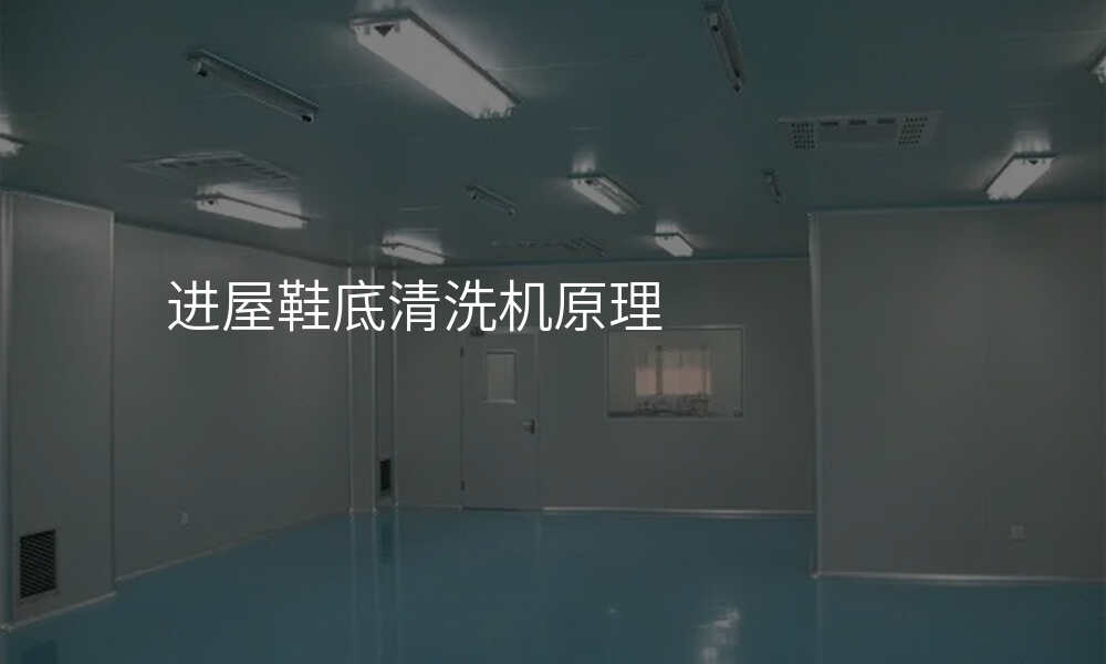 进屋鞋底清洗机原理