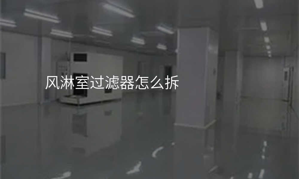 风淋室过滤器怎么拆