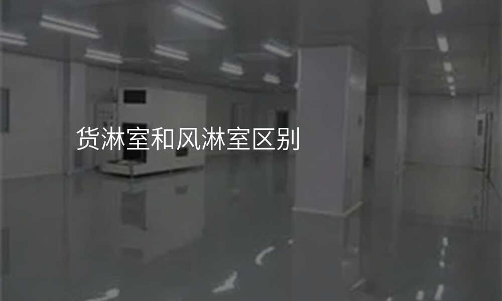 货淋室和风淋室区别