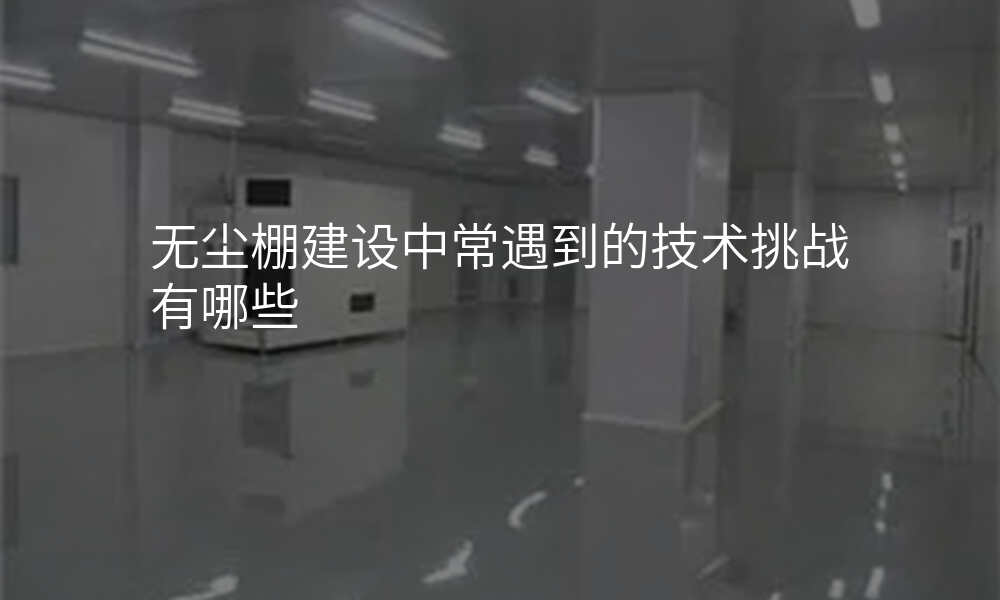 无尘棚建设中常遇到的技术挑战有哪些