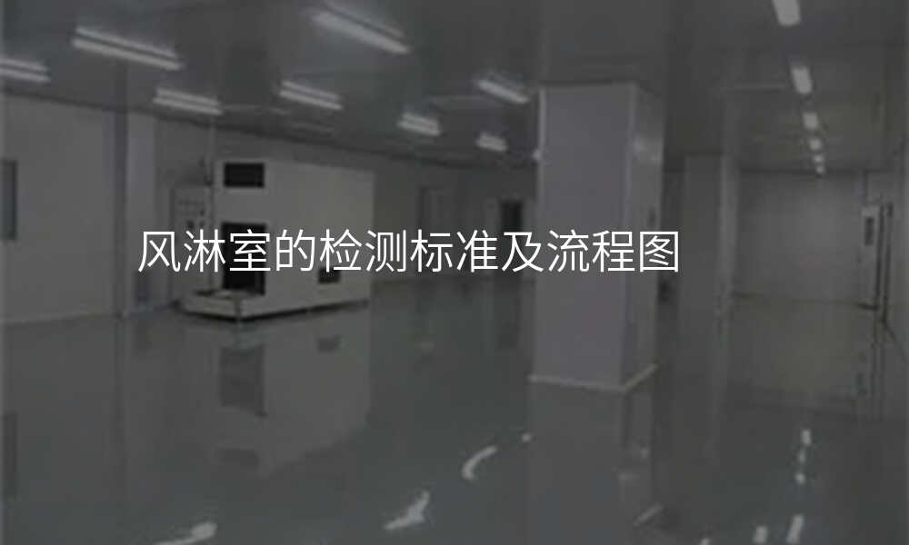风淋室的检测标准及流程图