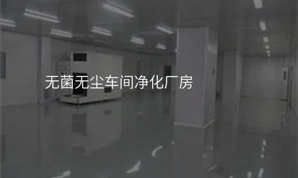 无菌无尘车间净化厂房