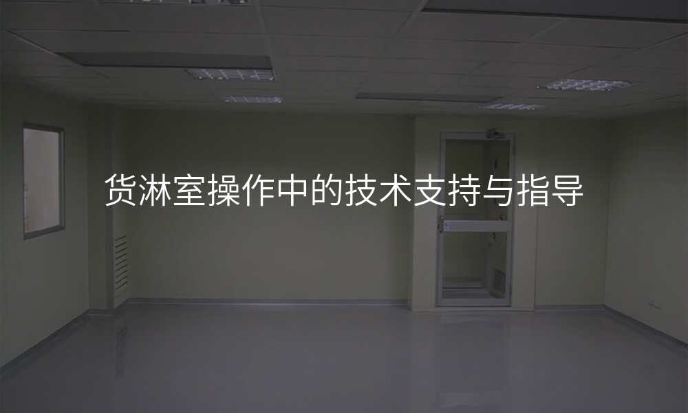 货淋室操作中的技术支持与指导