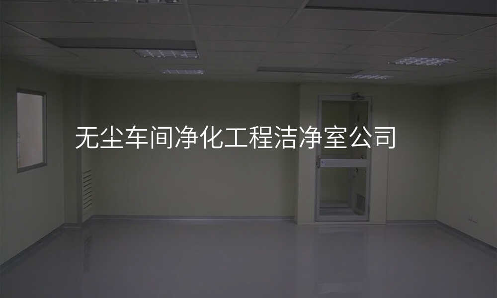无尘车间净化工程洁净室公司