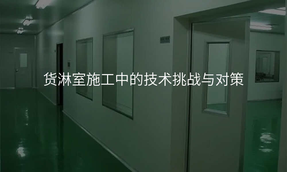 货淋室施工中的技术挑战与对策