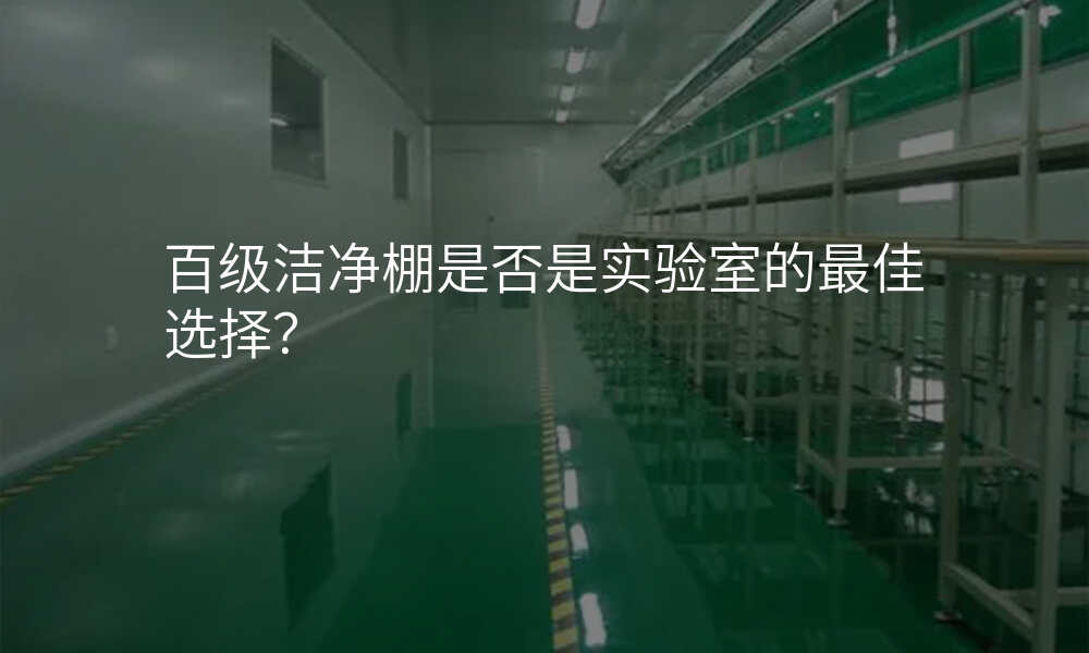 百级洁净棚是否是实验室的最佳选择?