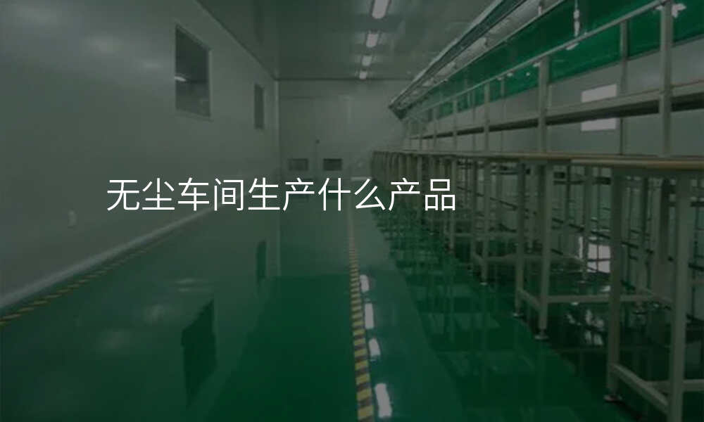无尘车间生产什么产品