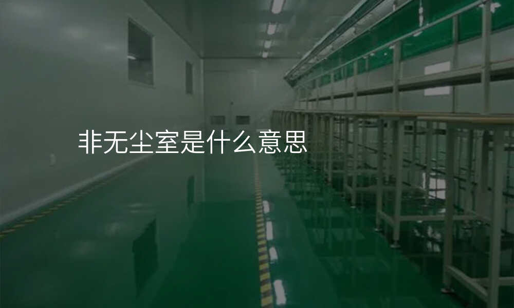 非无尘室是什么意思