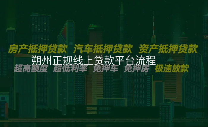 朔州正规线上贷款平台流程