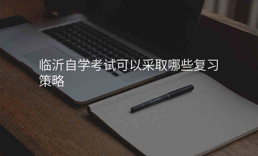 临沂自学考试可以采取哪些复习策略