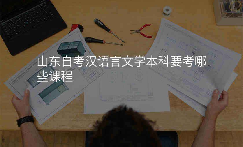 山东自考汉语言文学本科要考哪些课程